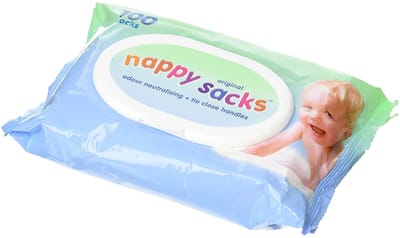 Luierzakken Wegwerp - Vuilniszakjes Baby - Hygiënisch Opruimen - Geur Neutraliserend - 100 Stuks - Blauw