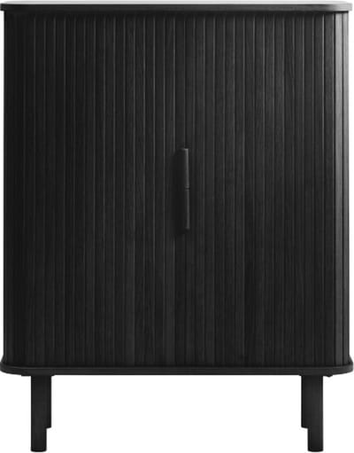 Kast Cavo Zwart Eiken - Giga Living