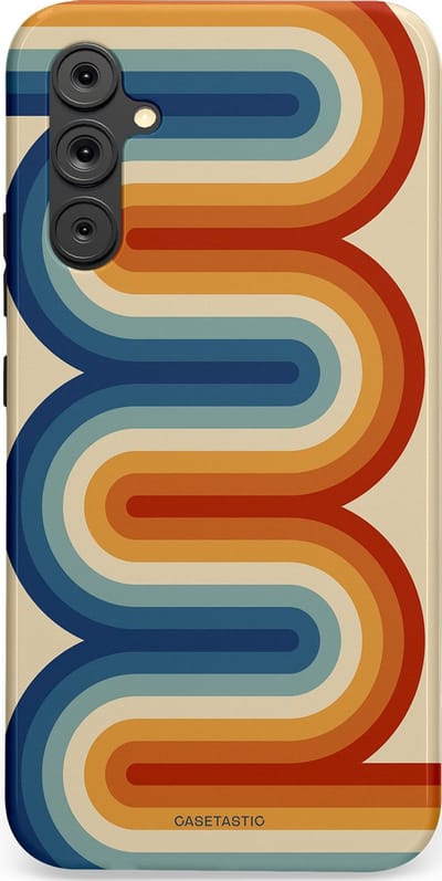 Casetastic Hoesje Geschikt voor Samsung A34 (5G) - Stijlvolle Beschermende Duo-layer Case - Vintage Boog