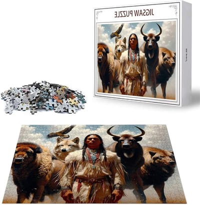 Puzzelmat - Legpuzzel - Ontspanning - Duurzaam karton - 2000 stukjes - Meerkleurig