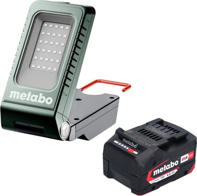 Metabo BSA 18-1000 Accu-bouwspot 18 V 1000 lm + 1x accu 4.0 Ah - zonder oplader