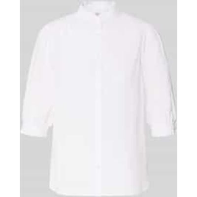 regular fit blouse met opstaande kraag model 'CALISTE'