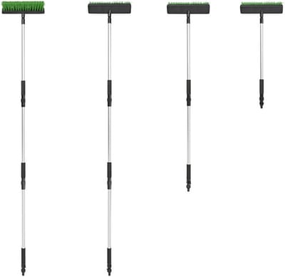 ProPlus Waterbezem - Telescopische Steel - Uitschuifbaar - 82,5 tot 210,5 cm - Aan/Uit Schakelaar