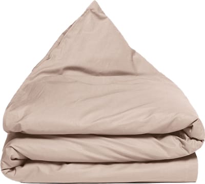 Yumeko kinderdekbedovertrek katoensatijn dusty roze 100x135 - Bio, eco & fairtrade