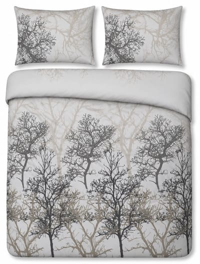 Decoware Dekbedovertrek Midas 140x220 cm - Katoen - Botanisch Thema - Met Kussensloop - Eenpersoons