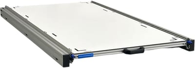 Aluminium schuifframe voor camper 120x60 cm met Global Volkern topplaat 6 mm