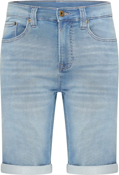 Mario Russo Jog Denim Short - Korte broek heren - Korte broeken - korte spijkerbroek voor heren/volwassenen - Denim - Light Used