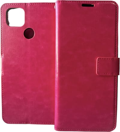 Bookcase Geschikt voor: Motorola Moto G 5G - Roze - portemonnee hoesje