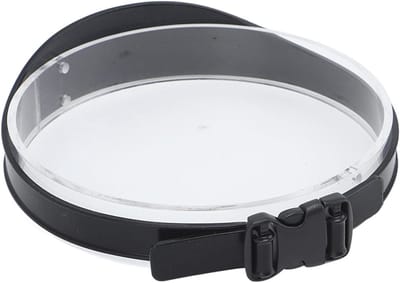 Haarknip Sjabloon - Kappersband Gids - Thuiskapsel Maken - Gebogen Siliconen Ontwerp - 63 cm Lengte - Zwart