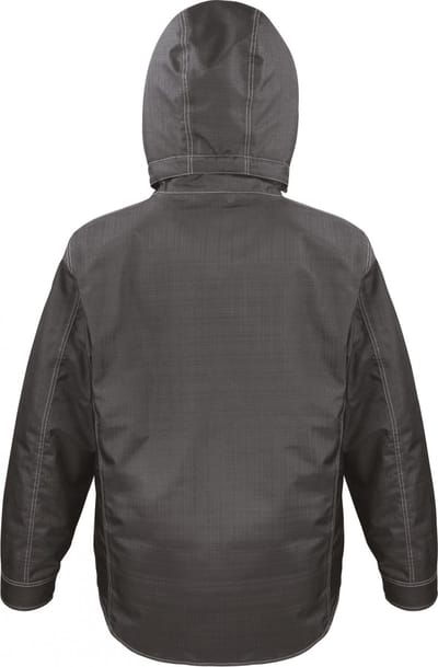 Result Denim Texture Rugged Jacket RT326 - Black - 3XL