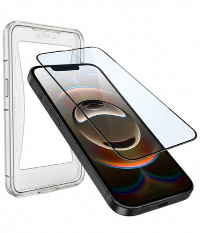 Screenprotector - Geschikt voor Apple iPhone 16e - Met Installatie Kit - Gehard Glas - Beschermglas - Tempered Glass - Screen Protector