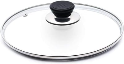 Pan Deksel - Glazen Deksel - Koken en Bakken - Gehard Glas - 36 cm - Transparant