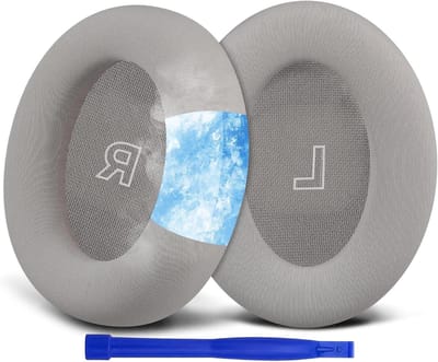 Comfortabele Vervangende Oorkussens voor Draadloze Noise Cancelling Hoofdtelefoons, Ademend Gel en Geluidsisolerend Schuim voor Optimale Luisterervaring