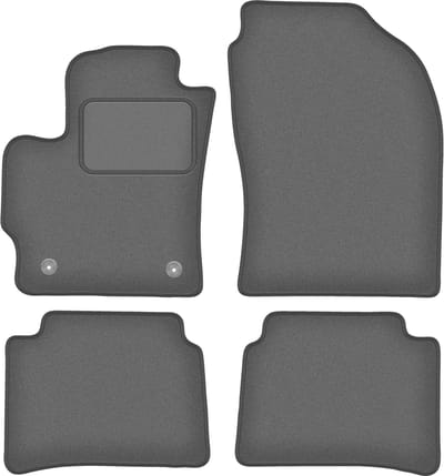 Wielganizator WLG-CARLUX-GRAFIET - Auto Vloermatten - Toyota Corolla E21 - Grafiet - Versterkt
