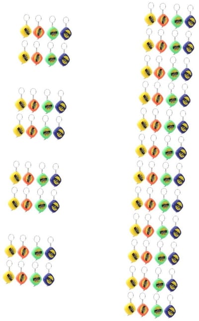 Meetlint Sleutelhanger - Mini Liniaal - Kleding Meten - Draagbaar Ontwerp - 3.5cm - Willekeurig