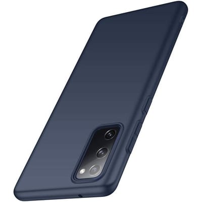 ShieldCase Slim case geschikt voor Samsung Galaxy S20 FE - blauw - Lichtgewicht Beschermcase - Dunne en Flexibele Cover - Duurzame Slim Fit Cover - Val- en Krasbestendige Case - Slanke Beschermhoes
