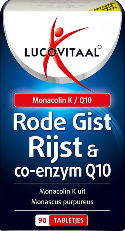 Lucovitaal Rode gistrijst + Co-enzym Q10 90 tabletten