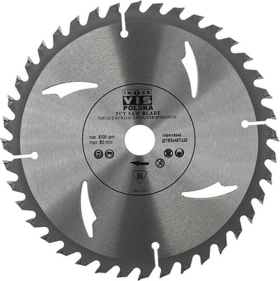 Cirkelzaagblad 185mm - 40 Tanden voor Houtbewerking