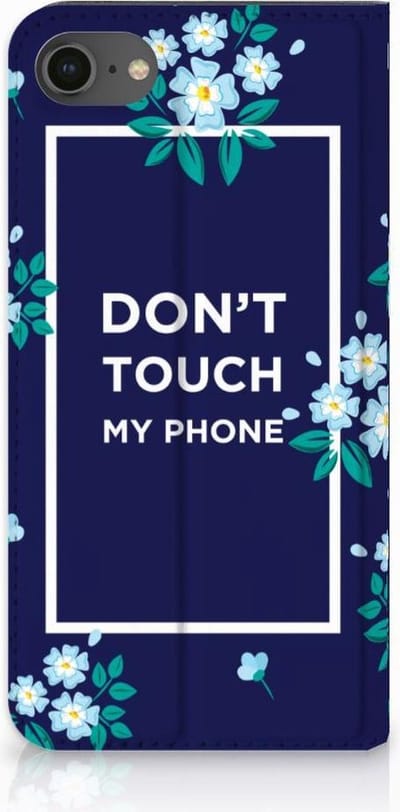 iPhone 7 | 8 | SE (2020) | SE (2022) Design Case Flowers Blue DTMP
