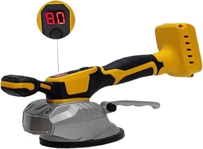 Tegeltriller - Tegelzetter Nivelleerder - Tegels Plaatsen - 8 Snelheden - 13 cm Zuignap - One Color