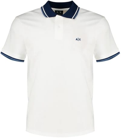 Armani Exchange Xm002350_af10366 Poloshirt Wit XS Man