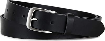 Fana Belts Leren Riem Zwart - Heren/Dames Riemen - Taillemaat 105 - Jeans riem - Casual Riem - Nette Riem - 100% leer