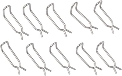 Veerklemmen Hogedrukreiniger - Slangklemmen - Lekken Voorkomen - 304 Roestvrij Staal - 5 of 10 stuks - Zilverkleurig