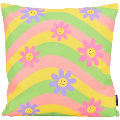 Good Vibes #3 Kussenhoes | Outdoor / Buiten Collectie | 45 x 45 cm | Katoen/Polyester