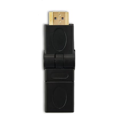 Qoltec HDMI A-adapter mannelijk |   HDMI A vrouwelijk |   hoek |   draaibaar