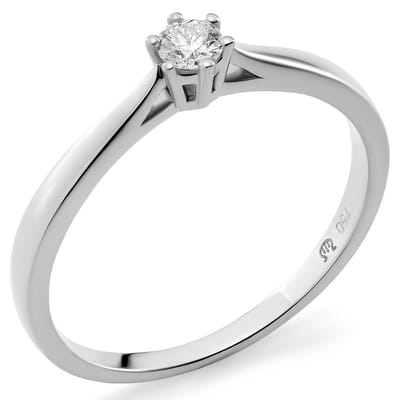 Orphelia RD-3919/1/50 - Ring - Goud 18 kt - Diamant 0.1 ct - 16.00 mm / maat 50