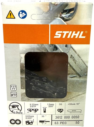 Stihl Picco Duro 3 (PD3) zaagketting 35 cm 3/8" P 1,3 mm 50 TG ( 36120000050 )