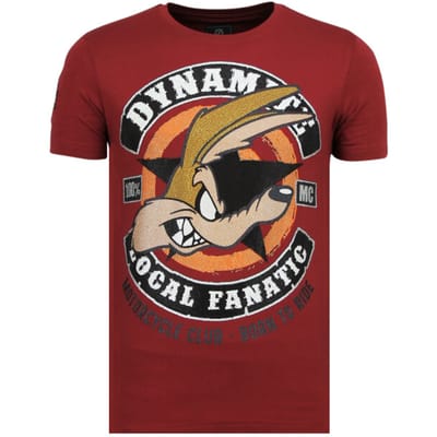 Dynamite Coyote - Party T shirt Heren - 6320B - Bordeaux