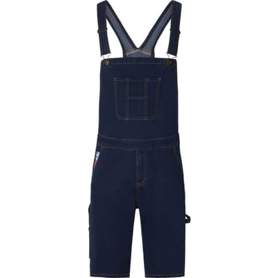 Jan Vanderstorm herren Bermuda - 58 - donkerblauw - Plus Size