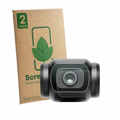 2 Stuks Screenprotector voor DJI Osmo Pocket 4 (Lens) - Hoogwaardige Beschermfolie transparant