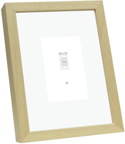 Deknudt Frames fotolijst - naturel met passe-partout - 7x10 / 10x15 cm