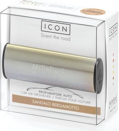 Millefiori Milano Auto Parfum Sandalo Bergamotto (metallo)