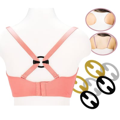 BH Clips Set Van 6 Stuks I Onzichtbare Beha Gesp I BH Band Houder I 3 Kleuren