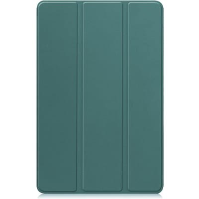 Housse à Adsorption Fine Pour TCL Nxtpaper 11 () 9466X 10.95  Étui Intelligent Pliable Coque avec Coque Rigide Veille/Réveil Automatique TCL 9466X vert foncé