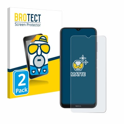 BROTECT - Screenprotector voor Nokia G20 - Folie Beschermfolie matte 2 Stuks