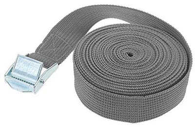 Verstelbare Heavy Duty Spanriemen – 25mm x 4m Sjorbanden voor Motorfiets, Trailer en Kajak