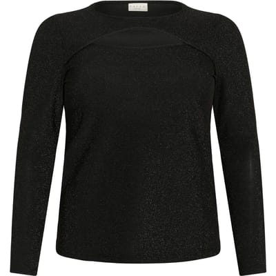 T-shirt dames KAFFE Curve Riana
