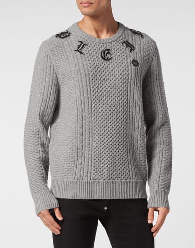 Pullover Ronde Hals Monogram