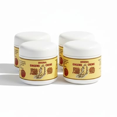Originele Korean Ginseng crème - 4- Potten -125 ml Gemaakt Volgens Traditionele Recepten