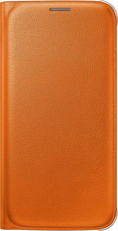 Samsung Flip Wallet voor Samsung Galaxy S6 - oranje