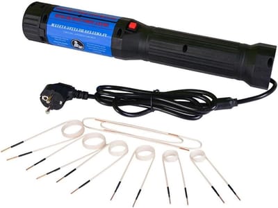 Inductieverwarming Kit - Metaal Verwarmer - Vastzittende Onderdelen Losmaken - Krachtige 1400W Motor - 8 Spoelen - Zwart