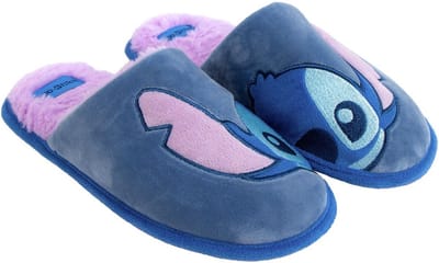 Disney Stitch Sloffen - Blauw en Roze