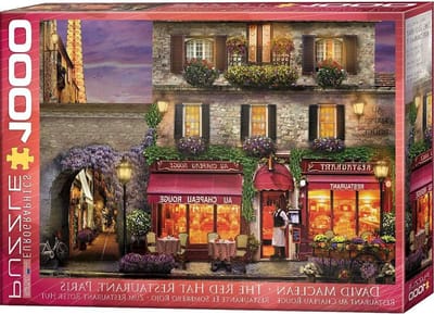 Puzzel 1000 Stukken Restaurant Parijs