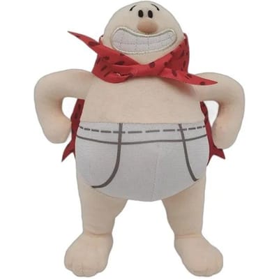 22cm Kapitein Onderbroek Pluche Speelgoed Schattig Anime Onderbroek Zacht Pluche Knuffels Gevuld Pluche Speelgoed Voor Meisjes Jongens Verjaardag Kerstcadeau