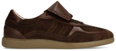 Sacha - Dames - Bruine suède sneakers - Maat 36