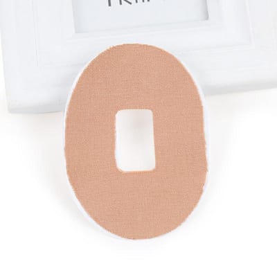 Vaste Zelfklevende Patch Vrije Steen Levendige Mannelijke en Vrouwelijke Bloedsuikermeting Waterdichte Zelfklevende Sport Anti-slip Patch one size fits all beige